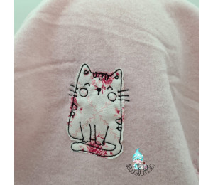 Stickdatei - Cute Doodle Cats Appli